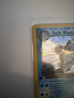 Pokemon Card Dark Blastoise Holo Team Rocket Rare 3/82 - Image 3