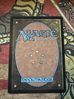 Mtg Magic Aftermath Etched Foil Reckless Handling Crimp Misprint Error Card - Image 3