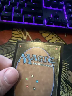 Mtg Magic Aftermath Etched Foil Reckless Handling Crimp Misprint Error Card - Image 4