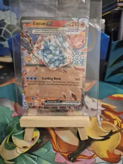 Eiscue ex Snowflake Stamp Obsidian Flames 042/197, SEALED Pokemon Card - Image 1