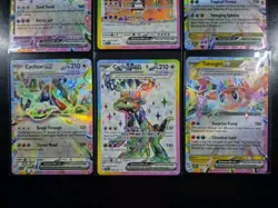 Tera Pokemon Ultra Rare ONLY Rainbow Borders Lot of 9 NM Cards - Image 4
