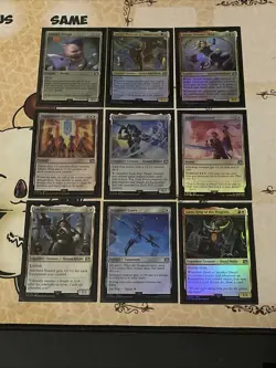 Final Fantasy Magic The Gathering Ultimate Foil Lot 198x Cards No Duplicate N/M - Image 5