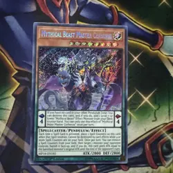 Yugioh! Mythical Beast Master Cerberus MP18-EN185 Secret Rare 1st Edition NM - Image 1