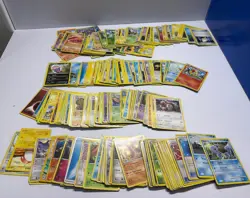 POKEMON CARDS HUGE LOT BULK COLLECTION BADLY DAMAGED TO POOR CONDITION TCG - Image 1