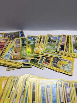 POKEMON CARDS HUGE LOT BULK COLLECTION BADLY DAMAGED TO POOR CONDITION TCG - Image 4