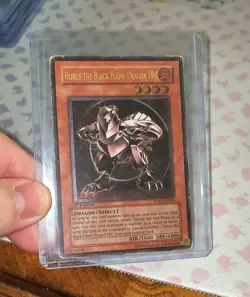 Horus the Black Flame Dragon LV4 SOD-EN006 Ultimate Rare 1st Edition Yu-Gi-Oh! - Image 1