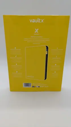 Vault X Yellow 9-Pocket Exo-Tec Zip Binder - 360 Cards - New - Image 2