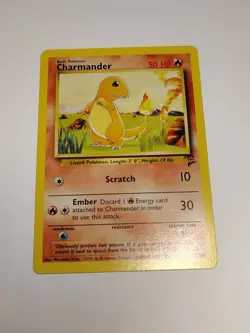 Charmander 69/130 Base 2 Set Pokemon Card - Image 1