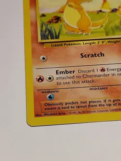 Charmander 69/130 Base 2 Set Pokemon Card - Image 5