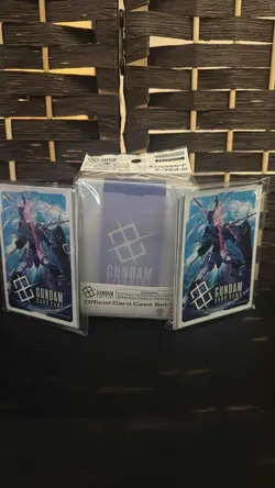 GUNDAM CARD GAME: Official Card Case Set 01 | EX Resource Ex Base PROMO Sleeves - Image 1