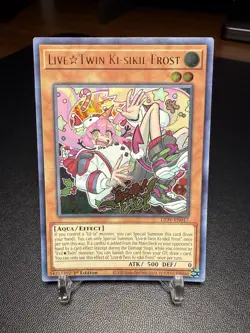 Live Twin Ki-sikil Frost Ultra Rare 1st Edition | Yu-Gi-Oh! LIOV-EN017 | NM - Image 1
