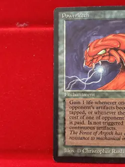 MTG Powerleech Antiquities Magic The Gathering Card - Image 5