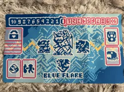 Digimon Trading Card Game | Blue Flare Sprite Playmat | UK Seller - Image 1