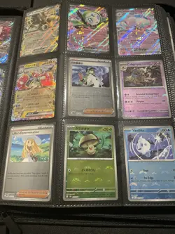 Pokemon Binder Lot Of 378 Cards Ultra Rares And More All Near Mint With Binder - Image 3