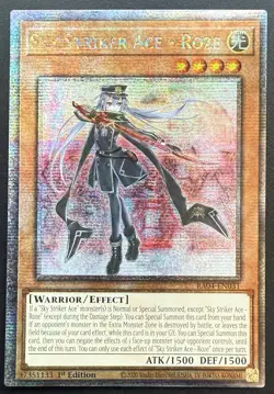 Sky Striker Ace - Roze RA04-EN031 1st Edition QCR Yu-Gi-Oh! Mint/Near Mint - Image 1