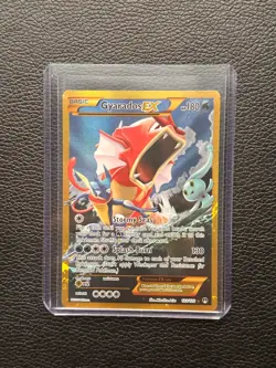 Pokemon TCG Gyarados EX 123/122 XY Breakpoint 2016 Secret Holo Rare Card - Image 1
