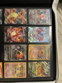 Charizard Full Art Collection UNGRADED Pokemon Card Lot NM/M Lot of 8 - Image 1