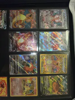 Charizard Full Art Collection UNGRADED Pokemon Card Lot NM/M Lot of 8 - Image 3