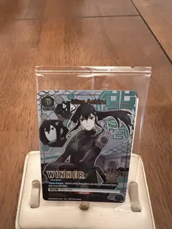 Union Arena TCG Winner Card Foil Mina Ashiro English UEPR/KJ8-1-041 - Image 2