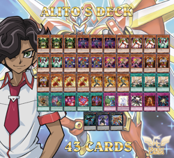 Yugioh ZeXal! Complete Alito Deck! Battlin' Boxer Nova Kaiser + **HOT** + Bonus - Image 1