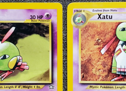 Natu #67/111 + Xatu #52/111 - Neo Genesis - Vintage Pokemon Card 2000 WOTC - Image 3