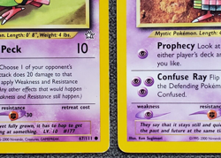 Natu #67/111 + Xatu #52/111 - Neo Genesis - Vintage Pokemon Card 2000 WOTC - Image 4