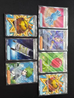Pokemon Mega Evolution FULL ART TRAINER Lot - 8 Card Lot - Pack Fresh NM - Image 1