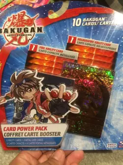 Brand New Set Of (3) Season 2 Bakugan Pyrus Card Power Pack Collectible Play Set - Image 2