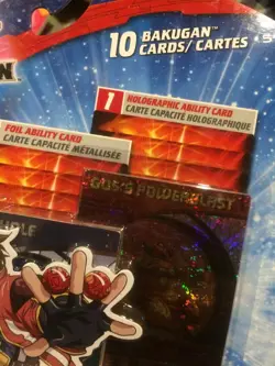 Brand New Set Of (3) Season 2 Bakugan Pyrus Card Power Pack Collectible Play Set - Image 3