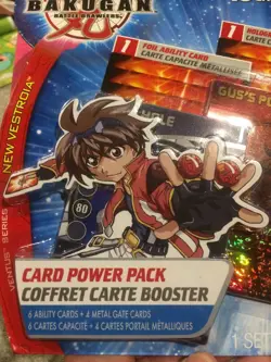 Brand New Set Of (3) Season 2 Bakugan Pyrus Card Power Pack Collectible Play Set - Image 4