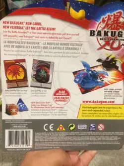 Brand New Set Of (3) Season 2 Bakugan Pyrus Card Power Pack Collectible Play Set - Image 5
