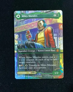 2025 Magic The Gathering Marvel Spider-Man #M 0200 Miles Morales 1/2 4/3 GAV - Image 1