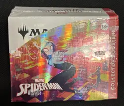 Magic The Gathering Spider-Man Collector Factory Sealed Booster Box - 12 Packs - Image 1