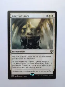 MTG Court of Grace (ONC) Commander: Phyrexia: All Will Be One Regular Rare 62 - Image 1
