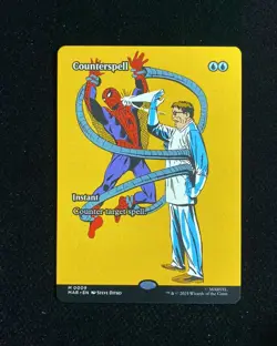 2025 Magic The Gathering MTG Marve EN Spider-Man #M 0009 Counterspell GAV - Image 1