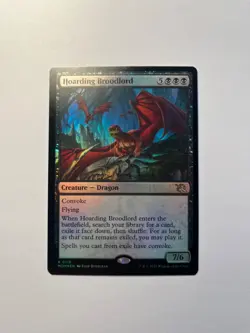 Hoarding Broodlord March of the Machine Foil NM MTG - Image 1