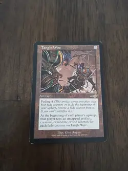 MTG Tangle Wire Nemesis Regular, See Desc - Image 1