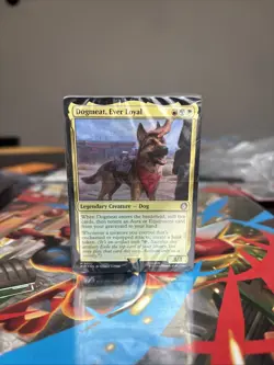 Magic The Gathering FALLOUT Dogmeat Ever Loyal Commander Deck - Image 1