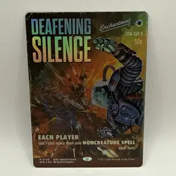 Deafening Silence FOIL SHOWCASE Special Guest MTG M 0120 edge of eternities LP - Image 1