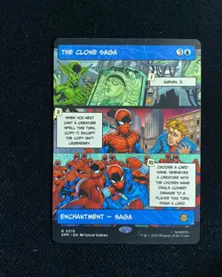 2025 Magic The Gathering MTG Marvel EN #R 0219 Borderless The Clone Saga GAV - Image 1