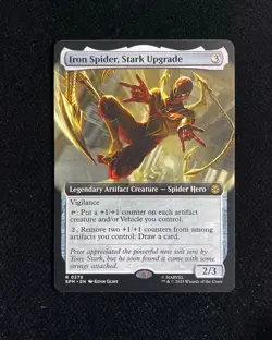2025 Magic The Gathering MTG Marvel EN #R 0279 Iron Spider, Stark Upgrade /3 GAV - Image 1