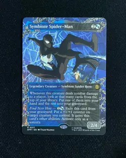 2025 Magic The Gathering MTG Marvel EN #R 0217 Symbiote Spider-Man 2/4 GAV - Image 1