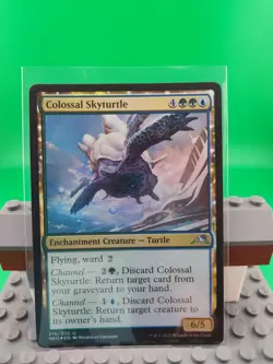 Colossal Skyturtle Kamigawa: Neon Dynasty Foil Magic The Gathering - Image 1