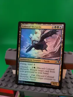 Colossal Skyturtle Kamigawa: Neon Dynasty Foil Magic The Gathering - Image 3