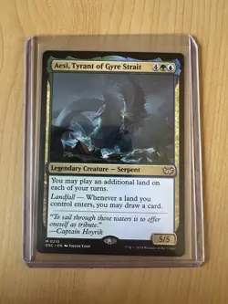Aesi, Tyrant of Gyre Strait Commander: Duskmourn MTG NM+ - Image 1