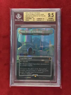031/100 WHITE TOWER OF ECTHELION Serial Numbered - BGS 9.5 - LOTR MTG - Image 1