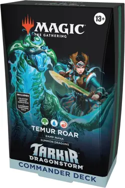 MTG Tarkir Dragonstorm Commander Deck - Temur Roar - Image 1