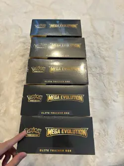 Pokemon TCG Mega Evolution Elite Trainer Box ETB Factory Sealed Fast Shipping - Image 5