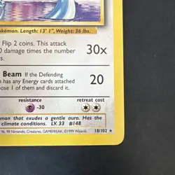 Pokemon Vintage Non-Holo Rare Dragonair 18/102 Base Set WotC 1999 - Image 4