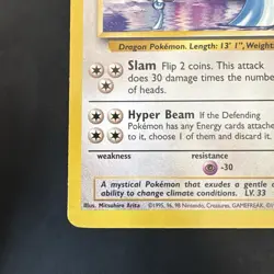Pokemon Vintage Non-Holo Rare Dragonair 18/102 Base Set WotC 1999 - Image 5